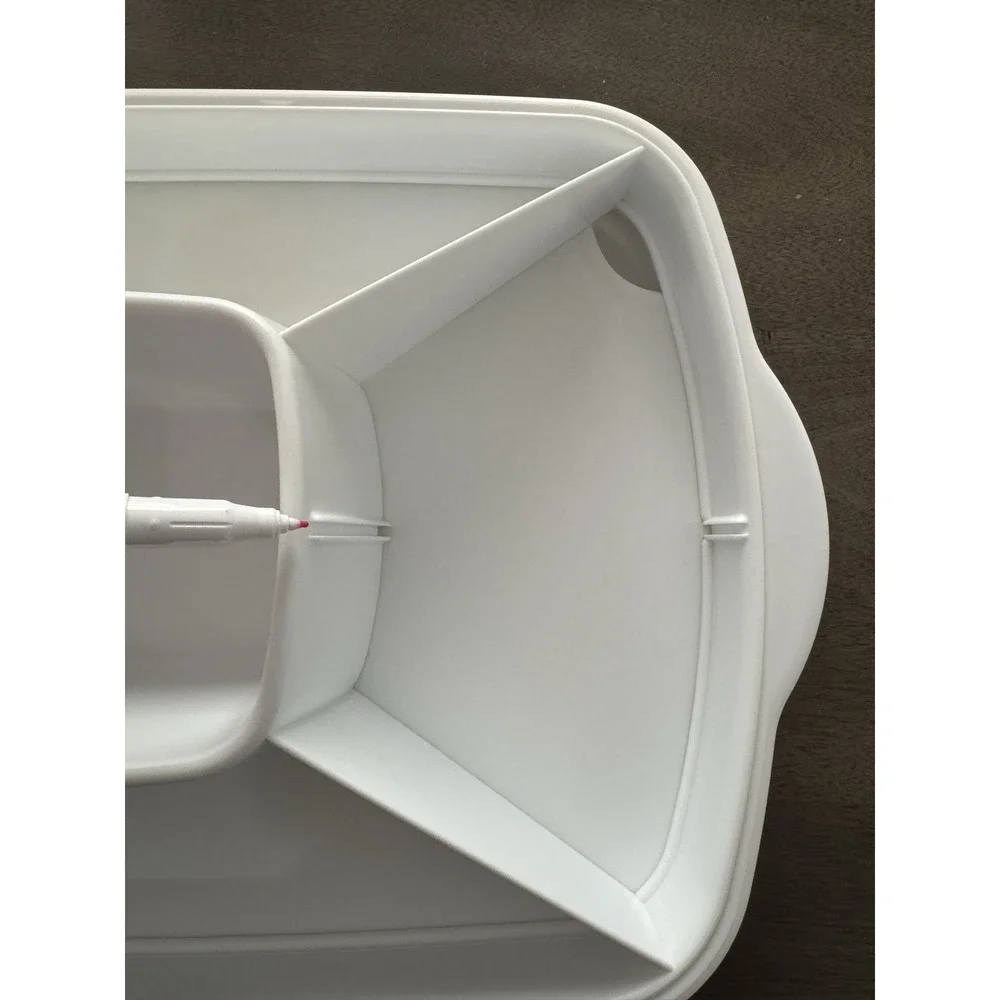 Pampered Chef Chillzanne Rectangle Server with Lid 2781 Deviled Egg /Veggie Tray